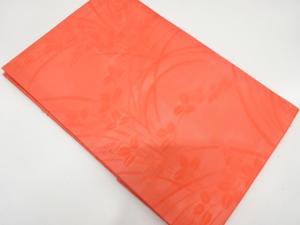 未使用品　紗　萩模様織り出し　名古屋帯